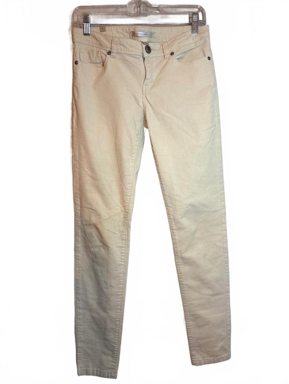 Lauren Conrad Winter White Corduroy Pants 4
